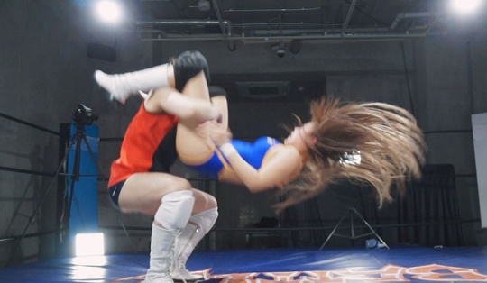 永瀬愛菜のプロレス画像